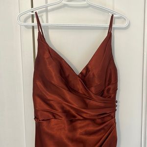 Bridesmaid Dress - David’s Bridal. Cinnamon. 8